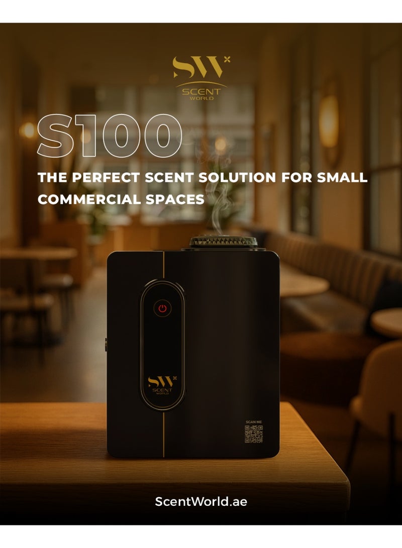 Scent World S100 – Compact Commercial Aroma Diffusion System with Smart App Control for Small Spaces + FREE 200ml Fragrance Oil - Image 5